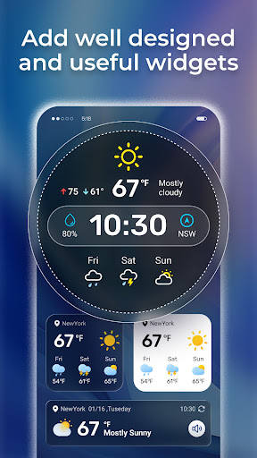 Daily Forecast: Weather&Radar