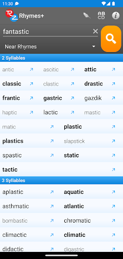 RhymeZone Rhyming Dictionary
