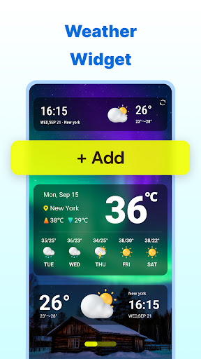 Weather app - Radar & Widget