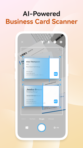 CamCard-AI Scanner, Transcribe