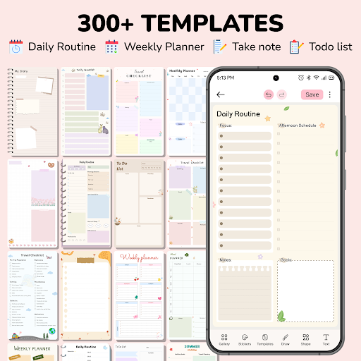 Journal: Notes, Planner, PDFs