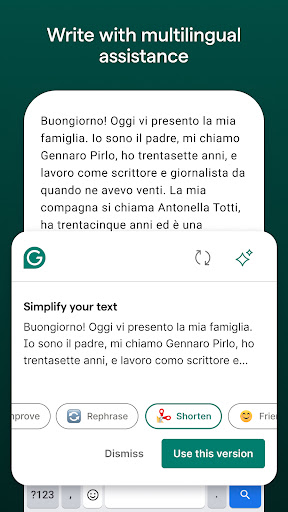 Grammarly-AI Writing Assistant