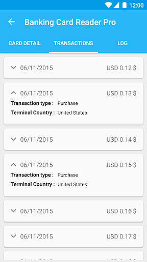 Pro Credit Card Reader NFC