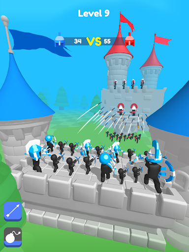 Merge Archers: Bow and Arrow
