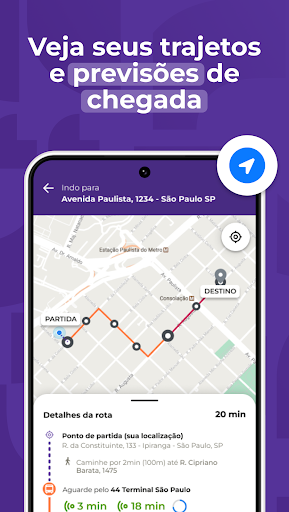 Cittamobi: Ônibus e Trilhos