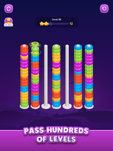 Nut Sort: Color Sorting Game