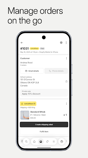 Shopify: Sell online/in person