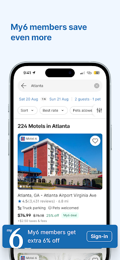 Motel 6: Book Hotels My6 Deals