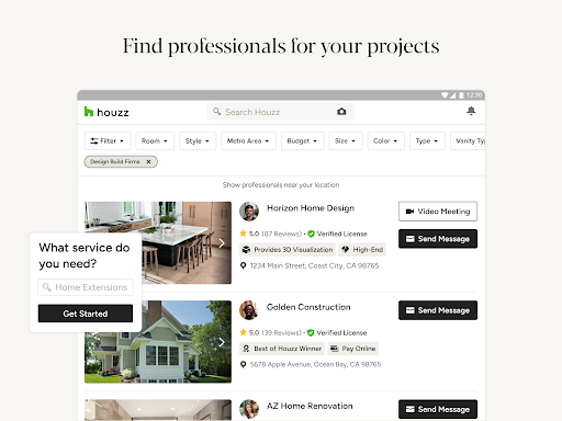 Houzz - Home Design & Remodel