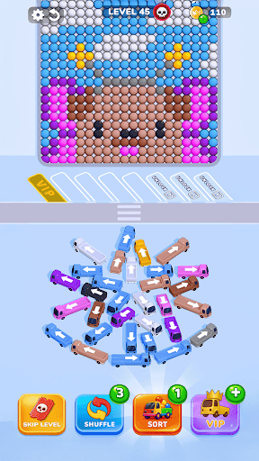Bubble Bus: Parking Jam Puzzle