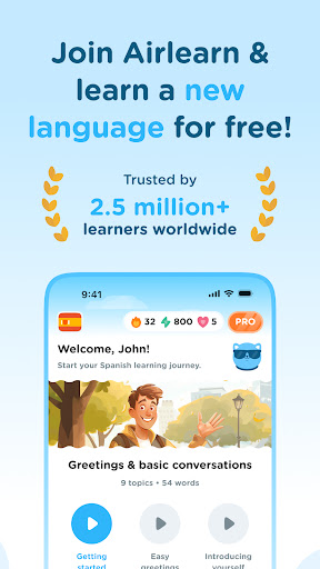 Airlearn - Language Learning
