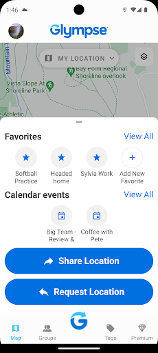 Glympse - Share GPS location