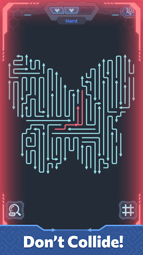 Neon Lines: Tap & Clear