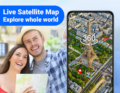 GPS Map Driving Directions