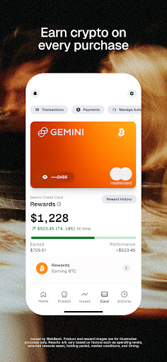 Gemini Markets & Credit Card