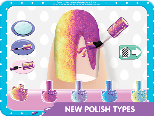 Hello Kitty Nail Salon