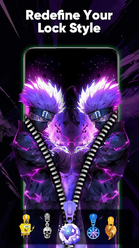 Zipper Lock Screen & Wallpaper