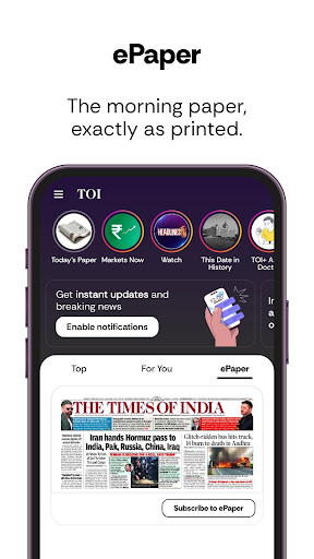 TOI English News, Daily ePaper
