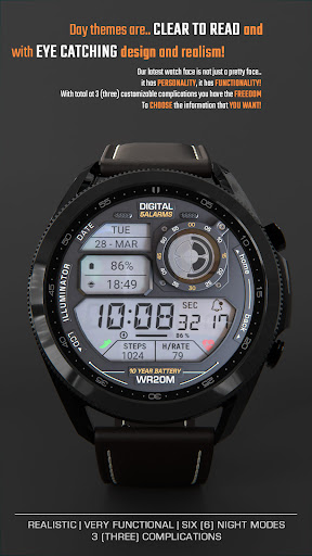 ILLUMINATOR Digital Watch face
