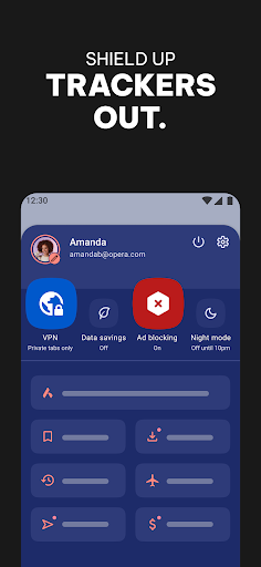 Opera: Private Web Browser