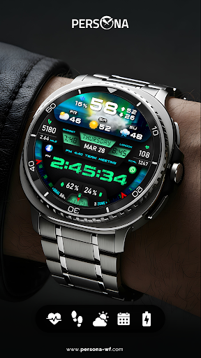 PER27 Digital Watch Face