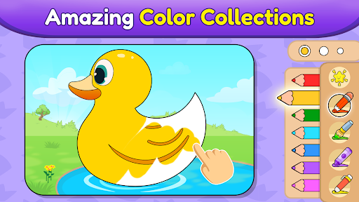Coloring games for kids: 2-5 y