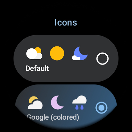Weather Complications: Wear OS
