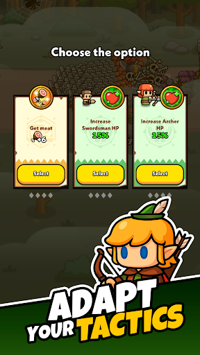 Tiny Warriors Rush - Idle TD