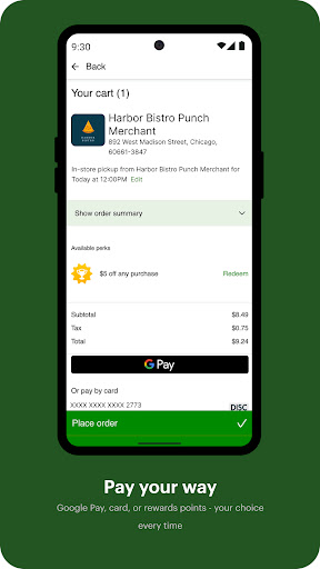 Clover: Perks and Order Ahead