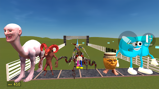 Nextbots In Playground mod