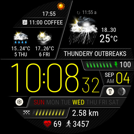 Weather watch face W6.5