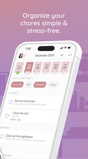 BeTidy: Home Cleaning Schedule