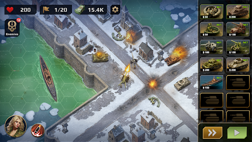WWII Defense: RTS Army TD game