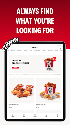 KFC US - Ordering App