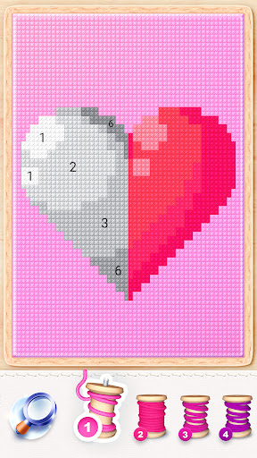 Magic Cross Stitch: Pixel Art
