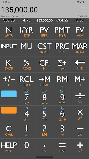 10bii Financial Calculator