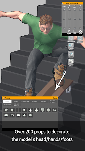 Easy Pose - 3D pose making app