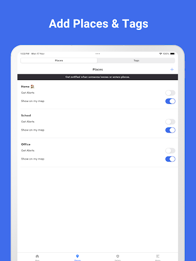 Family Nest: Private Locator