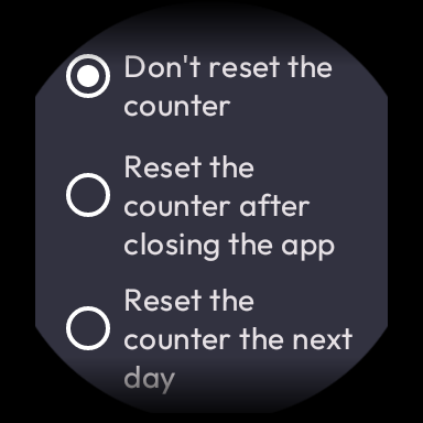 Counter for Wear OS