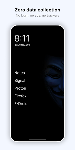 Olauncher. Minimal AF Launcher