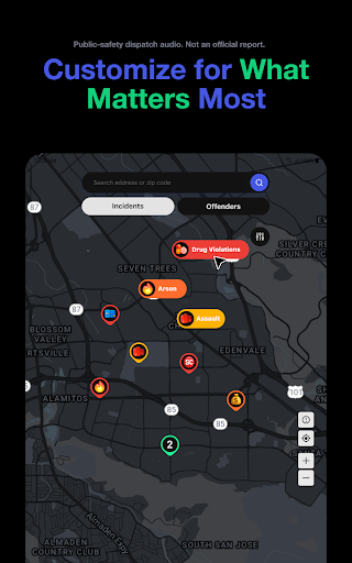 CrimeRadar: Dispatch Alerts