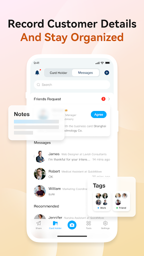 CamCard-AI Scanner, Transcribe