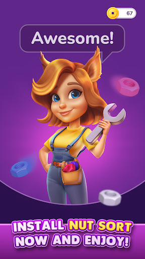 Nut Sort: Color Sorting Game