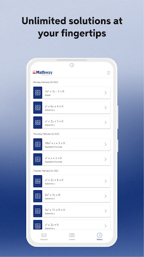 Mathway: Scan & Solve Problems