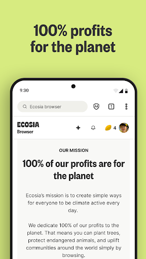 Ecosia: Search to plant trees