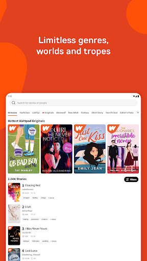 Wattpad - Read & Write Stories