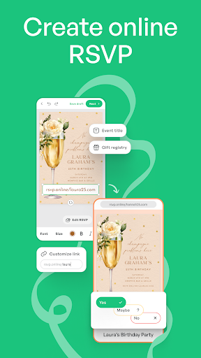 Invitation Maker: Cards & RSVP