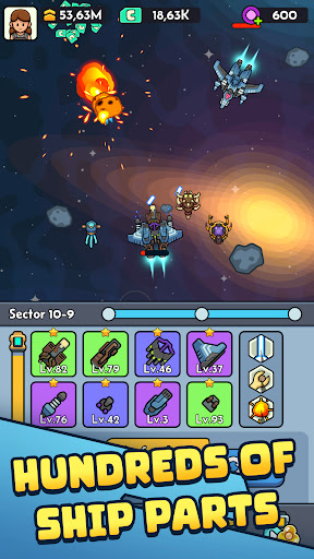 Idle Space: Ship Crafting RPG