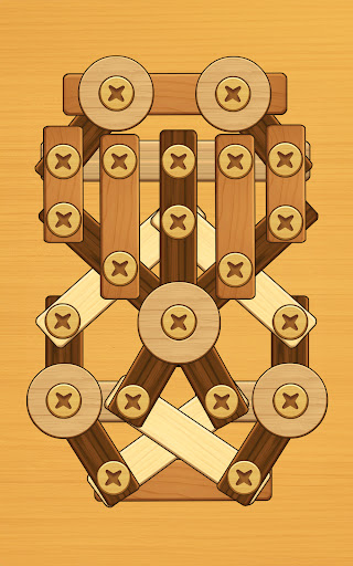 Screw Puzzle: Wood Nut & Bolt™