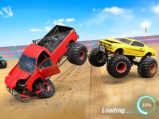 Mega Ramp Monster Truck Stunts